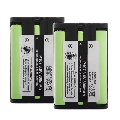 Buy NIMH 800mAh P107 Cordless Phone Battery 3.6V Rechargeable Batteries For Cordless Phones online manufacture