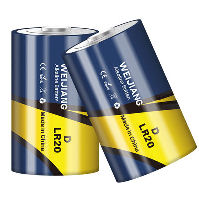 Buy ZnO2 1.5V LR20 D Cell Size Batteries OEM ODM Alkaline Battery online manufacture