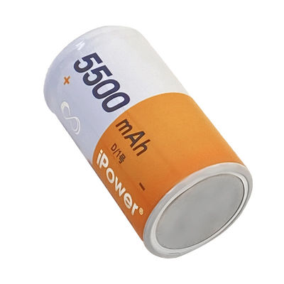 Buy Eco Friendly NiMH Battery 5500mAh 1.2V Rechargeable D Batteries With Charger online manufacture