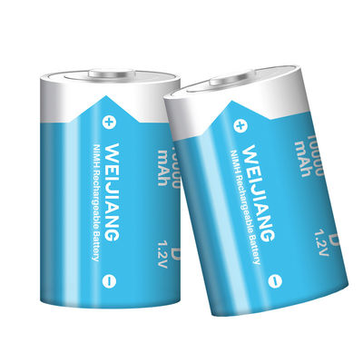 Buy 10000mAh 1.2v NiMH D Cell Battery REACH Approval Nickel Metal Hydride Battery online manufacture