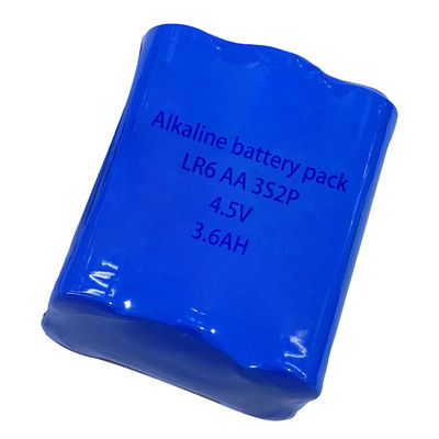 Buy 4.5V AA LR6 Alkaline Battery 2600mah REACH Approval Dry Type Battery Pack online manufacture
