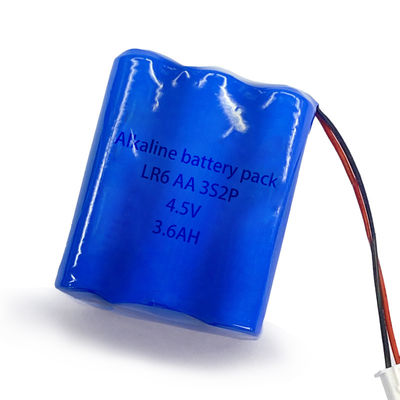 Buy 4.5V 3600mah Alkaline Battery Pack OEM Rechargeable Dry Cell Non Rechargeable online manufacture