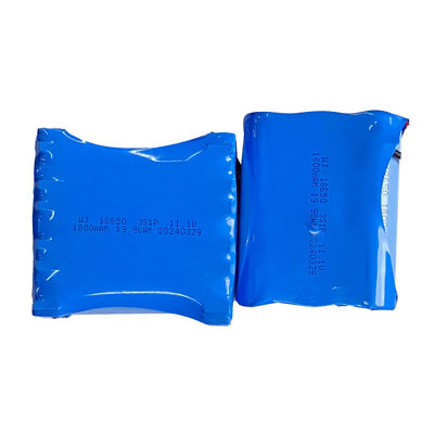 Buy 1800mah 11.1V Li Ion 18650 Pack Commercial 18650 Rechargeable Battery Pack online manufacture