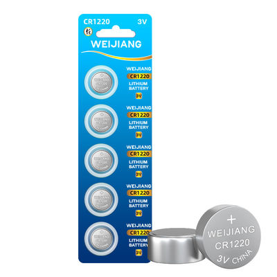 Buy 40mah CR1220 3V Lithium Calculator Rechargeable Button Batteries online manufacture