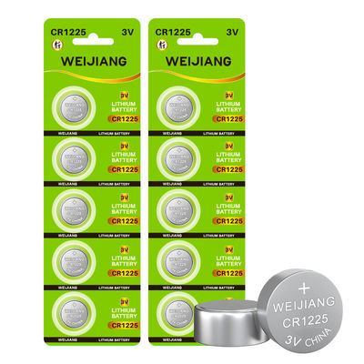 Buy Electronic Scale 3V CR1225 Battery 48mah 1225 Coin Cell Battery online manufacture
