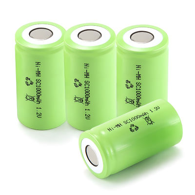 Buy Sc 1000mah 3000mAh Nimh Rechargeable Battery Cell For Cleaner Power Tool online manufacture