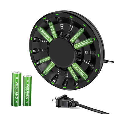 Buy Fast 1.2v NIMH AA / AAA Battery 16 Slots Rechargeable Aaa Battery Charger online manufacture