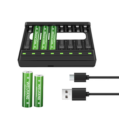 Buy Ni-MH / Ni-CD Quick 8 Slots Battery Charger For 1.2V Batteries With AA AAA Battery online manufacture