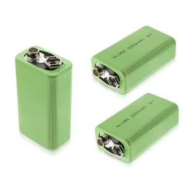 Buy 9V 200mAh nimh rechargeable batteries Battery Cell Cycle Charging Immediate Use online manufacture