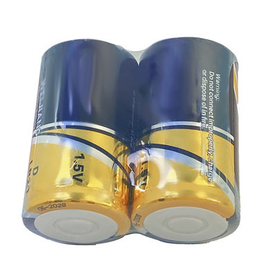 1.5v D Size Alkaline Battery ZnO2 Alkaline D Cell Batteries