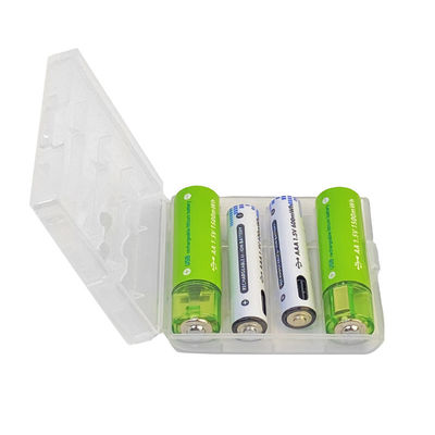 1.5v Rechargeable Lithium Battery USB Type C Input Greener 1500mWh