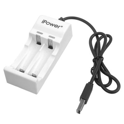 1.2V AA AAA Rechargeable Batteries Charger USB Interface 2 Slots