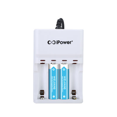 AU Plug Double Aa Battery Charger White AAA And AA Battery Charger