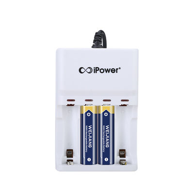4 Slot Usb AAA Battery Charger Compact Battery Charger For AAA Batteries