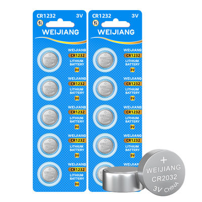 CR1232 CR1225 Button Cell Battery Lithium Cell 3V CR1220 For Watches