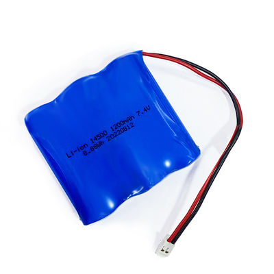 Large Capacity 7.4v Ls 14500 Lithium Battery For Industrial Equipment