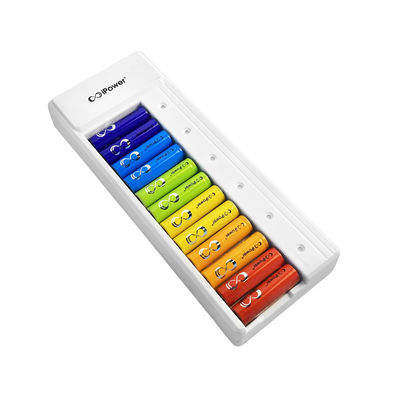 8 Slots Batteries AA AAA Nimh Battery Charging 1.2V Nickel Metal Hydride Battery Charger