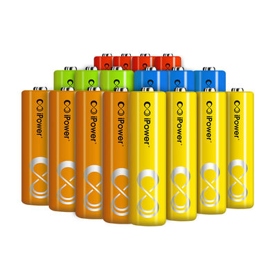 High Capacity Rechargeable NiMH Batteries AA AAA 800mah 1100mah 2600mah For Supermarket