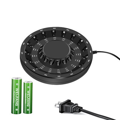 Round Large 16 Slots Fast Ni-MH/Ni-CD Battery Charger 1.2V For AA AAA