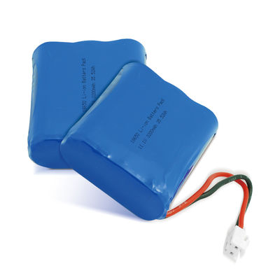 18650 সেল লিথিয়াম ব্যাটারি প্যাক 11.1V 3200 MAh 3S1P ইলেকট্রনিক্সের জন্য
